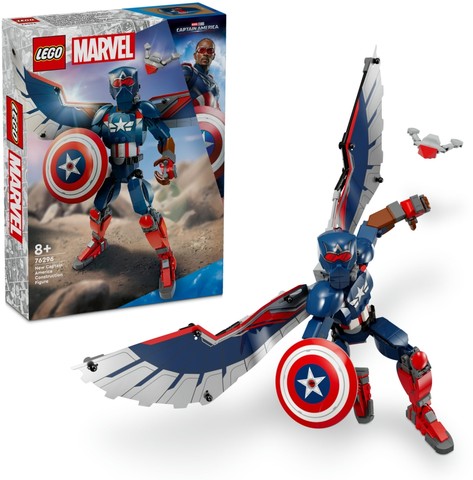 LEGO® Marvel 76296 - Az új Amerika Kapitány építőfigura