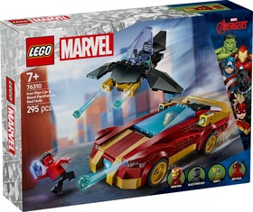 LEGO® Marvel 76310 - Vasember autója és Fekete Párduc vs. Piros Hulk