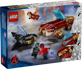 LEGO® Marvel 76310 - Vasember autója és Fekete Párduc vs. Piros Hulk