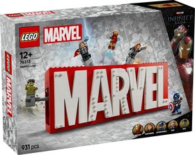 LEGO® Marvel 76313 - MARVEL logó és minifigurák