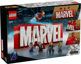 LEGO® Marvel 76313 - MARVEL logó és minifigurák