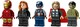 LEGO® Marvel 76313 - MARVEL logó és minifigurák