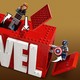 LEGO® Marvel 76313 - MARVEL logó és minifigurák