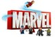 LEGO® Marvel 76313 - MARVEL logó és minifigurák