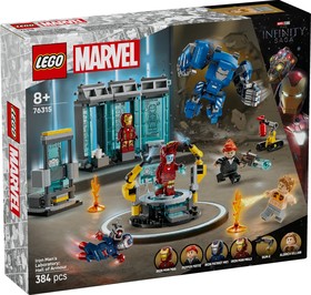 LEGO® Marvel 76315 - A Vasember laboratóriuma: páncélcsarnok