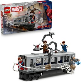 Pókember és Doc Ock csatája a metrókocsiban
