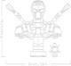 LEGO® Marvel 76326 - Vas Pókember mellszobor