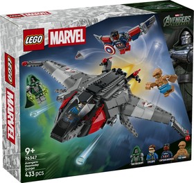 LEGO® Marvel 76347 - Bosszúállók: Doctor Doom ébredése Quinjet