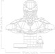 LEGO® Marvel 76356 - Venom mellszobor