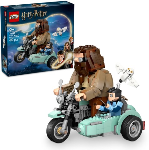 LEGO® Harry Potter™ 76443 - Hagrid™ és Harry motoros kalandjai