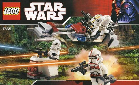 LEGO® Star Wars™ gyűjtői készletek 7655 - Klón Harci Csomag