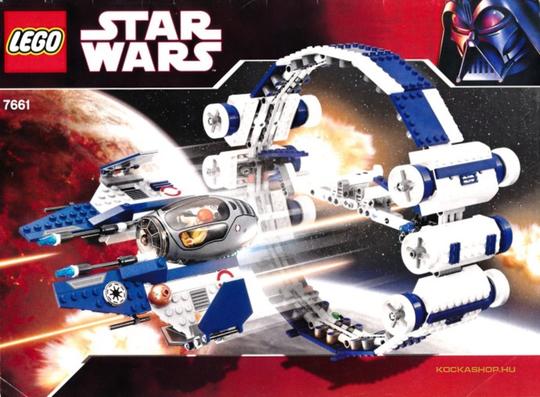 LEGO® Star Wars™ gyűjtői készletek 7661 - Jedi Vadász Hiperhajtómű Gyűrűvel