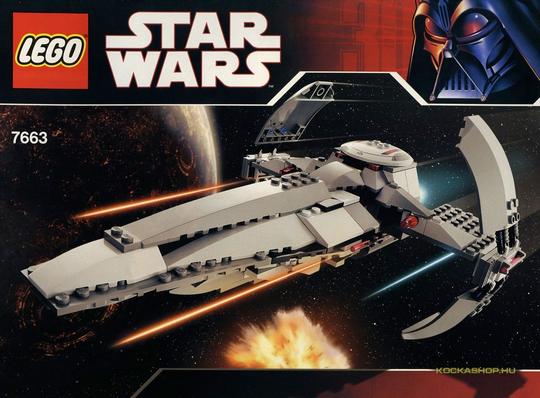 LEGO® Star Wars™ gyűjtői készletek 7663 - Sith Infiltrator
