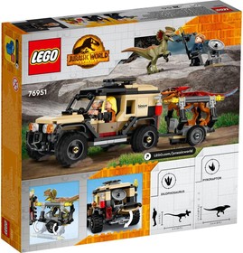 LEGO® Jurassic World 76951 - Pyroraptor és Dilophosaurus szállítás