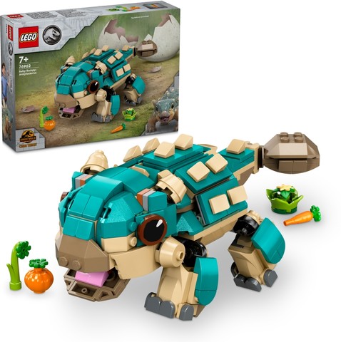 LEGO® Jurassic World 76962 - Bébi Bütyök: ankylosaurus