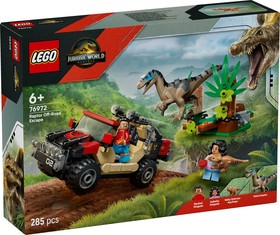 LEGO® Jurassic World 76972 - Terepjárós menekülés a raptor elől