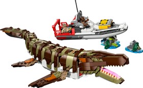 LEGO® Jurassic World 76974 - Vízi küldetés és kockákból épült Mosasaurus