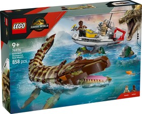 LEGO® Jurassic World 76974 - Vízi küldetés és kockákból épült Mosasaurus