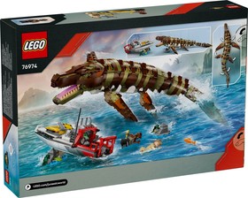 LEGO® Jurassic World 76974 - Vízi küldetés és kockákból épült Mosasaurus