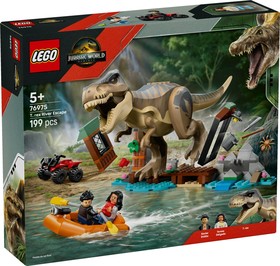 LEGO® Jurassic World 76975 - Menekülés a folyónál a T-Rex elől