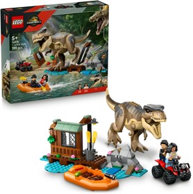 Menekülés a folyónál a T-Rex elől