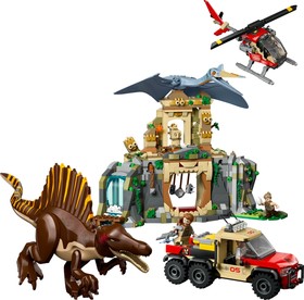LEGO® Jurassic World 76976 - Spinosaurus és Quetzalcoatlus, légi küldetés