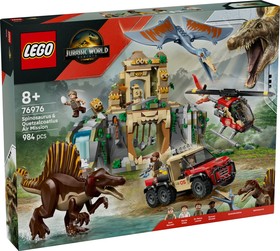 LEGO® Jurassic World 76976 - Spinosaurus és Quetzalcoatlus, légi küldetés
