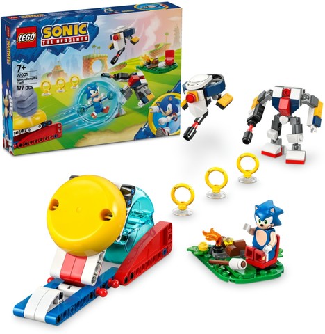 LEGO® Sonic the Hedgehog™ 77001 - Sonic csatája a tábortűznél