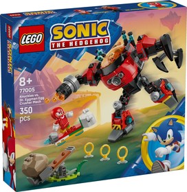 LEGO® Sonic the Hedgehog™ 77005 - Knuckles vs. Dr. Eggman Egg Crusher robotja