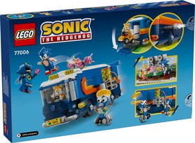 LEGO® Sonic the Hedgehog™ 77006 - Sonic csapatának járműbázisa