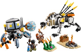 LEGO® Horizon Adventures™ 77037 - Aloy és Varl a páncéljáró és a fűrészfog ellen