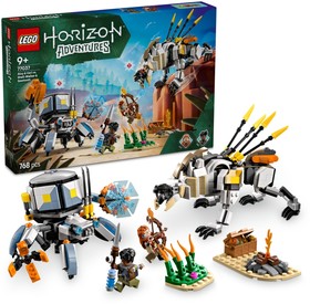 Aloy és Varl a páncéljáró és a fűrészfog ellen