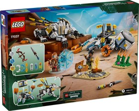LEGO® Horizon Adventures™ 77037 - Aloy és Varl a páncéljáró és a fűrészfog ellen