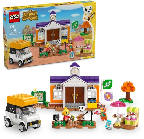 LEGO® Animal Crossing™ 77052 - K.K koncertje a téren