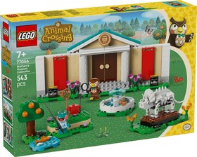 LEGO® Animal Crossing™ 77056 - Blathers múzeumi gyűjteménye