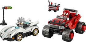 LEGO® Sonic the Hedgehog™ 77118 - Silver autója Knuckles monster truckja ellen