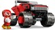 LEGO® Sonic the Hedgehog™ 77118 - Silver autója Knuckles monster truckja ellen