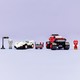 LEGO® Sonic the Hedgehog™ 77118 - Silver autója Knuckles monster truckja ellen