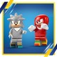 LEGO® Sonic the Hedgehog™ 77118 - Silver autója Knuckles monster truckja ellen