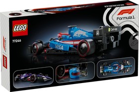 LEGO® Speed Champions 77246 - Visa Cash App RB VCARB 01 F1® versenyautó
