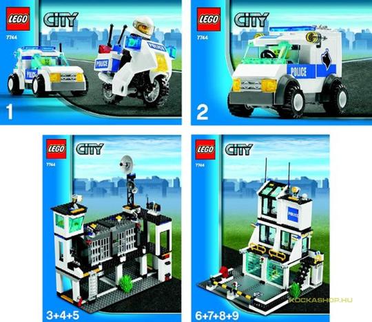 LEGO® City 7744i - 7744i City Rendőr parancsnokság