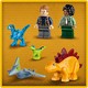 LEGO® Jurassic World 77981 - Velociraptor stegosaurus és pteranodon mentőakció