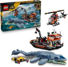 A mosasaurus támadása