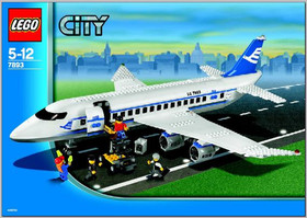 LEGO® City 7893 - Utasszállító repülő