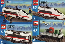 LEGO® City 7897 - Személyszállító vonat
