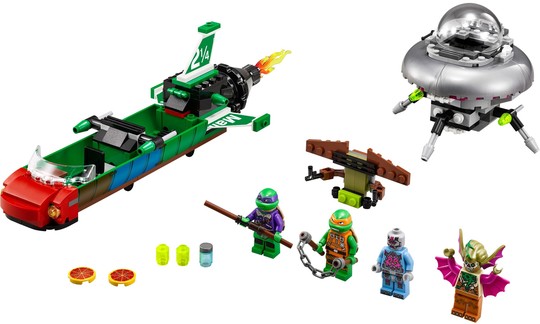LEGO® TiniNindzsa 79120 - T-Rawket Légi Támadás