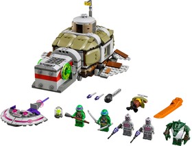 LEGO® TiniNindzsa 79121 - A Teknőc Búvárhajós Üldözés