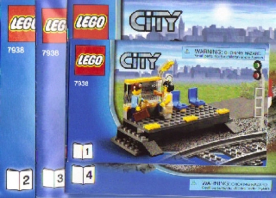 LEGO® Útmutatók, dobozok 7938inst - 7938 Készlet Útmutatója