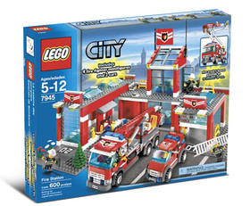 LEGO® City 7945 - Tűzoltóállomás