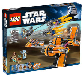 LEGO® Star Wars™ 7962 - Anakin & Sebulba Űrfogatai (TM)